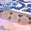 Light-sensitive color-changing maltose cat paw kneading Fun simulated food tofu, stress-relieving and venting tpr kneading toys Specification image